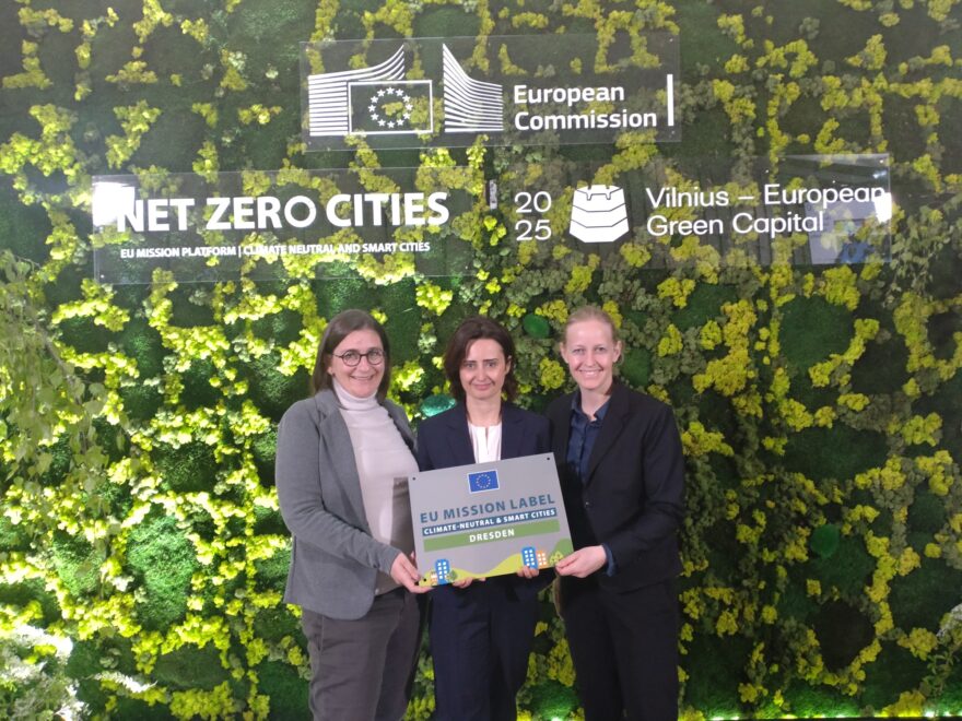 Dresden receives the EU Mission City Label